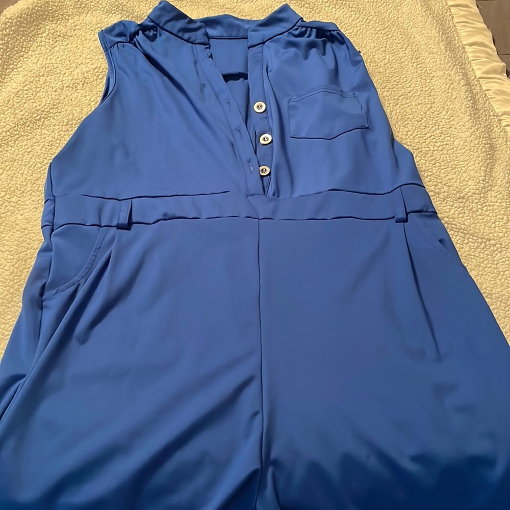 Blue Romper
